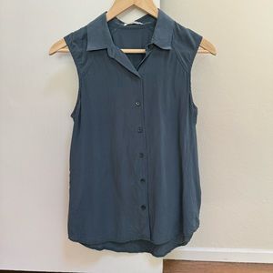 Everlane silk button-down